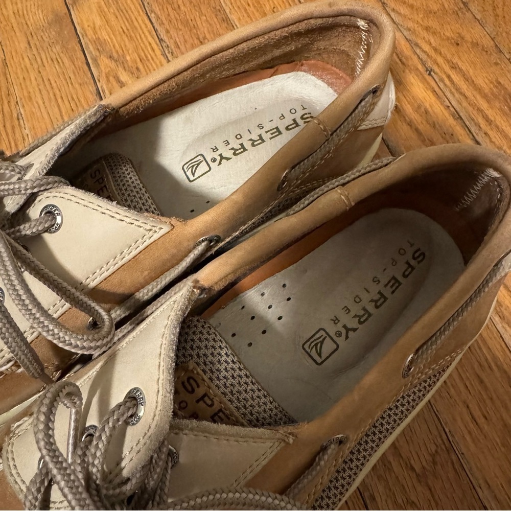 Sperry Men's Billfish 3-Eye Boat Shoes - Size 10W - Picture 4 of 6